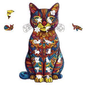 Puzzle <span class=keywords><strong>en</strong></span> bois découpé au laser personnalisé, jouet éducatif DIY pour adultes et enfants, coffret cadeau personnalisé, édition de luxe Rompecabezas - Product Image 1