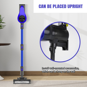 Aspirateur sans fil 21V 500W pour la maison, autonomie 60 min, anti-emmêlement, fixation murale, léger - Product Image 4