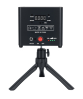 Projecteur laser RGB 500 mW alimenté par batterie, contrôle par application mobile, DMX512, portable, DJ, fête à domicile, animation de texte, spectacle de lumière laser