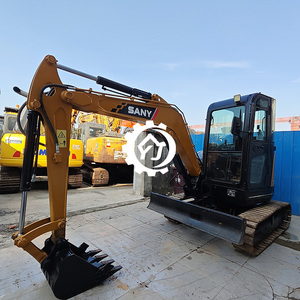 Mini-excavatrice hydraulique d'occasion SANY SY35U, compacte et robuste, équipement de terrassement pour projets de construction - Product Image 3