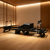 Reformer Pilates Supermodel avec cadre en aluminium pour les cours de sculpture des jambes et des fessiers pour femmes