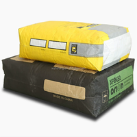 Eco-Friendly Recyclable Classic Style White Kraft Paper Valve Bag for Cement Chemical Powder Building Material Sack