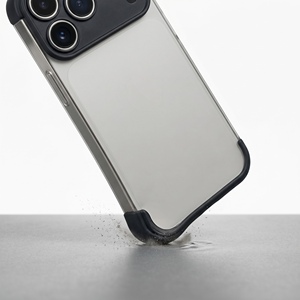 Custodia Protettiva Integrale 360 <span class=keywords><strong>in</strong></span> <span class=keywords><strong>Silicone</strong></span> TPU Resistente con Angoli Rinforzati e Cuscinetti d'Aria Anti-Caduta per <span class=keywords><strong>iPhone</strong></span> 13-17 Pro Max - Product Image 3