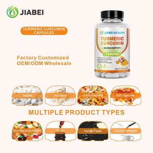 Capsules de Curcuma et Curcumine Personnalisées pour Adultes de l'Usine Jiabei – Soutient le Système Immunitaire – Extraits d'Herbes OEM/ODM - Product Image 5