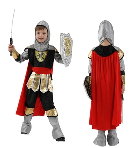 Royal Little Warriors Exquisita Ropa Venta al por mayor Halloween Boys Fancy Party Cosplay Disfraces - Product Image 5