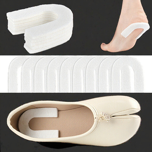 Coussinets de talon en feutre en forme de U pour femmes, 5 mm d'épaisseur, anti-usure, antidérapants, inserts de soulagement de la pression - Product Image 2