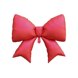 New câm Everbright Bow hình dạng nhôm phim bóng sinh nhật đám cưới bên cảnh bố trí bong bóng - Product Image 3