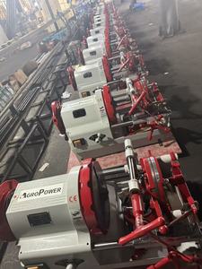 Taşınabilir Elektrikli 4 İnç Çelik Boru Diş Açma Makinesi 1/2 '-4' Ağır Hizmet Tipi Boru Diş Açıcı Toptan Ürün Güçlü Boru Diş Açıcı - Product Image 6