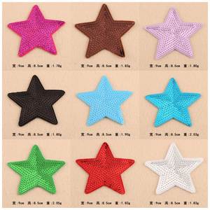 Patchs brodés personnalisés en gros, étoiles, cœurs, paillettes pour vêtements - Product Image 3