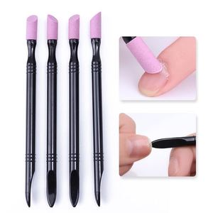 Lápiz de cuarzo de mango largo para empujar cutículas, herramienta para eliminar gel, grabar y pulir uñas, herramienta de manicura para eliminar piel muerta - Product Image 1