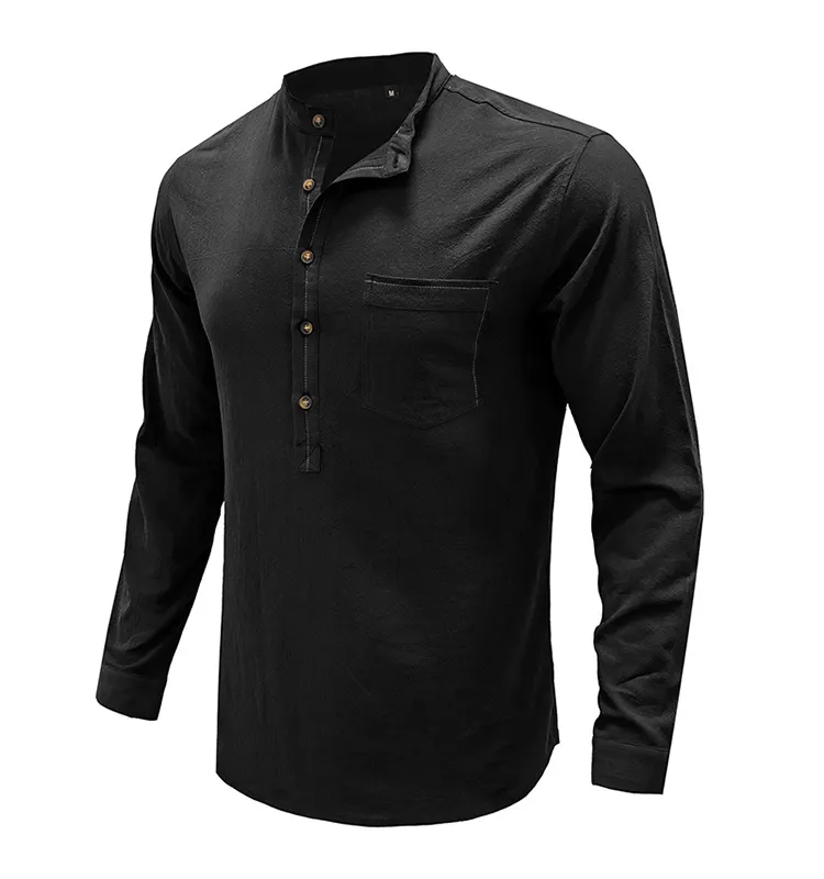 men's shirts corduroy workout pro club rugby thermal shirt for men