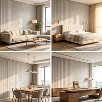 Papier Peint Mural 3D Effet Marbre Blanc Vertical, Écologique, Sans Résidus, Amovible, Vente en Gros