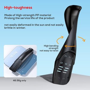 Garde-boue de vélo VTT universel en fibre de carbone avant arrière garde-boue de vélo coque dure garde-boue de roue de pneu de vélo accessoires de cyclisme - Product Image 4