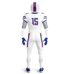Men's American Football Uniform Sublimated Short Sleeve Breathable 100%Polyester Sport Apparel <b>For</b> <b>Sale</b> American Uniform - Product Image 6