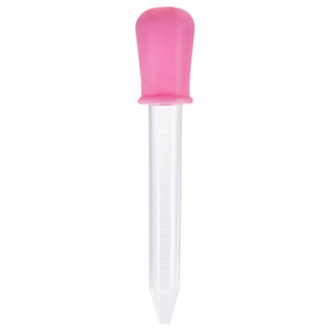 <span class=keywords><strong>Pipette</strong></span> de médecine en Silicone pour enfants de 5ml avec <span class=keywords><strong>outil</strong></span> de cuisson de gâteau de bricolage gradué sécurité détachable - Product Image 1