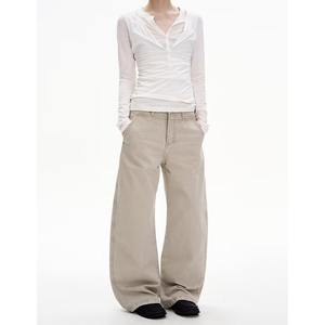 Jeans Rectos Retro Americanos de Primavera/Otoño para Hombre y Mujer, Estilo Cleanfit, Holgados, Casuales, Ligeros, Estilo Urbano - Product Image 3