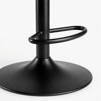 JOHOOFURNITURE Tabouret de bar ergonomique réglable en similicuir marron vieilli, vente en gros