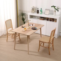 Chaises en rotin en bois de style personnalisé pour restaurant, salle à manger, loisirs, extérieur, fabriquées par DISHI