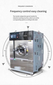 Laveuse-sécheuse industrielle entièrement automatique de grande capacité (15 kg, 30 kg) pour hôpitaux et usage commercial W-5 - Product Image 6