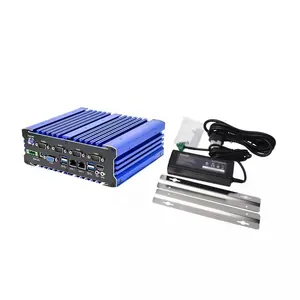 Itx Automation Pc 2 Lan Port 4Com Mini Pc Rugged Car Embedded Computer With 2*lan Support 4g Fanless Industrial Pc