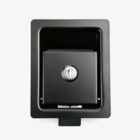 Serrures de porte à poulie MS866-3/-5, verrou plat pour armoire d'équipement électrique, loquet de compression plat, loquet à palette