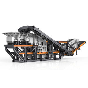 Línea de Producción de Trituradora Móvil para Canteras, Trituradora de Piedra Caliza y Guijarros de Río, Estación de Trituración Móvil - Product Image 3