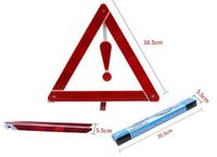 Faltbares ABS IP68-zertifiziertes LED-Warndreieck Notfall-Sicherheitsspiegel-Werkzeug für Auto Straßenverkehr Pannenhilfe