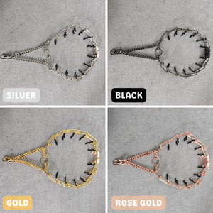 3mm Edelstahl No Pull <span class=keywords><strong>Dog</strong></span> Prong Collar Schnellverschluss-Hunde trainings halsbänder - Product Image 5