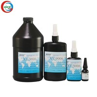 Colle UV acrylique pour la protection de l'environnement, forte, transparente, sans trace, séchage rapide, sans ombre, pour verre, métal, cristal, plastiques