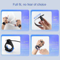 Lampe torche Longway Diamond Ring EM-22407 à chargement par poignet, rotation à 360 degrés, pour pêche de nuit, réparation, éclairage local, sports et activités de plein air