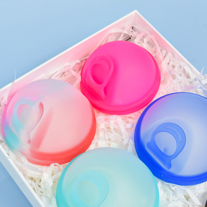 Furuize 100% anneau de traction en silicone de qualité médicale <span class=keywords><strong>disque</strong></span> menstruel respectueux de l'environnement et réutilisable adapté aux menstruations - Product Image 2