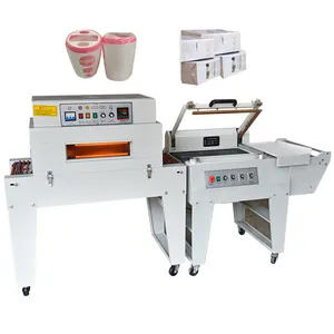 2024 Fles Sealer Film Krimpfolie Wrap Machine Semi Auto Pe Krimpfolie Machine