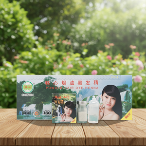 Tinta per <span class=keywords><strong>Capelli</strong></span> in Polvere a Base di Erbe <span class=keywords><strong>Senza</strong></span> <span class=keywords><strong>Ammoniaca</strong></span> con Developer, Colorazione Permanente all'Henné - Product Image 6