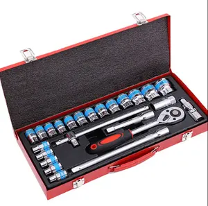 YHS-TH-066 Kit de ferramentas elétricas sem fio com bateria de lítio 21V, kit com 24 ferramentas elétricas