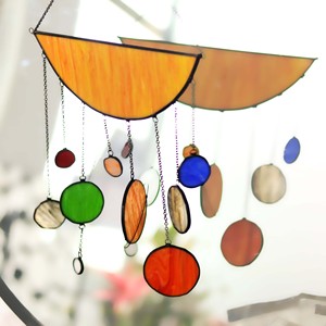 Dream Sun Catcher cao cấp kính màu Galaxy năng lượng mặt trời hệ thống cửa sổ tường trang trí nghệ thuật trang trí trang trí pha lê trang trí suncatchers - Product Image 2