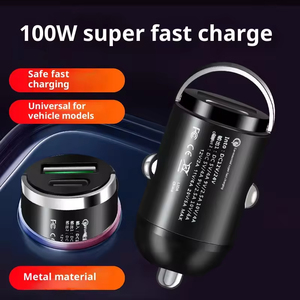 Mini Cargador de Coche Invisible PD30W, Carga Súper Rápida, Accesorios para Coche, Cargador de Teléfono Móvil para Coche - Product Image 5