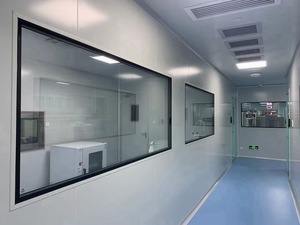 Fabricant Porte hermétique automatique isolée porte de salle blanche pour <span class=keywords><strong>pharmacie</strong></span> hôpital laboratoire porte de salle GMP - Product Image 6