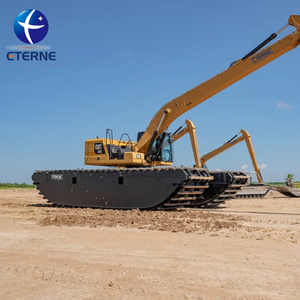 Sistema de Chassi Flutuante de Alto Desempenho para Escavadeira Anfíbia - Equipamento de Dragagem para Rios, Lagos e Pântanos - Product Image 4