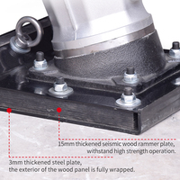 Compacteur de bourrage à essence Type 110 impact force 1T construction petit