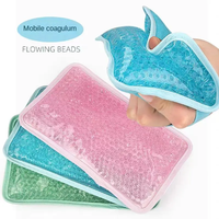 Packs de thérapie personnalisables en gel PVC avec support en peluche, chauds ou froids, pour le soulagement de la douleur et la récupération musculaire