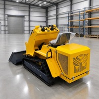 Meilleur prix pour mini-chargeuse sur pneus de 1,2 tonne H-490 CE certifiée EPA avec moteur Kubota Yanmar en stock