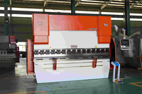 Machine à plier les tôles en métal We67k-100t/3200 Presse plieuse CNC pour plier l'acier avec système Da53