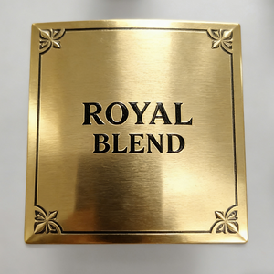 Etiqueta de Metal Personalizada en 3D, Placa de Identificación de Aluminio Fundido a Presión Plateada, Pegatinas para Perfumes, Impresión por Grabado, Artesanía en Metal, Etiqueta para Bolsos - Product Image 6