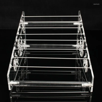 Organisateur de bijoux empilable en acrylique DAYU pour bracelets, breloques, boucles d'oreilles, bagues - Présentoir transparent pour perles Modèle DY1105
