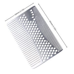 Alta qualità durevole carta in acciaio inox doppio <span class=keywords><strong>pettine</strong></span> dentato - Product Image 5