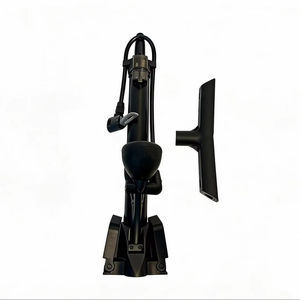 Pompe à air manuelle pliable pour vélo Jinta160PSI avec <span class=keywords><strong>adaptateur</strong></span> <span class=keywords><strong>de</strong></span> valve automatique multifonctionnel et aiguille à bille polyvalente - Product Image 2