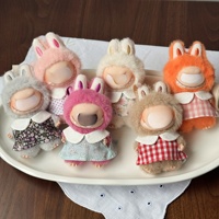 Nouveauté : Robe de poupée au design indépendant, mignonne et élégante, pour Labubu 4.0 Mini Toy, poupées de 10 cm, style Our-Generation, vente en gros