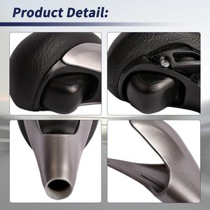 Honda Civic 8th Gen Gear <b>Shift</b> <b>Knob</b> Silver Plastic Ergonomic Design Automatic Transmission - Product Image 4