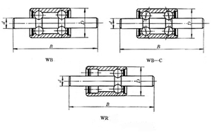 Bán hàng nóng Chrome thép ô tô máy bơm nước mang WB loạt Bán hàng nóng wb1224080 Máy bơm nước ô tô mang - Product Image 5