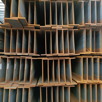 Poutre en H laminée à chaud en acier structurel au carbone Q345 ASTM, découpe, soudage, pliage